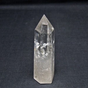 水晶 六角柱 ポイント 置物 一点物 142-10982