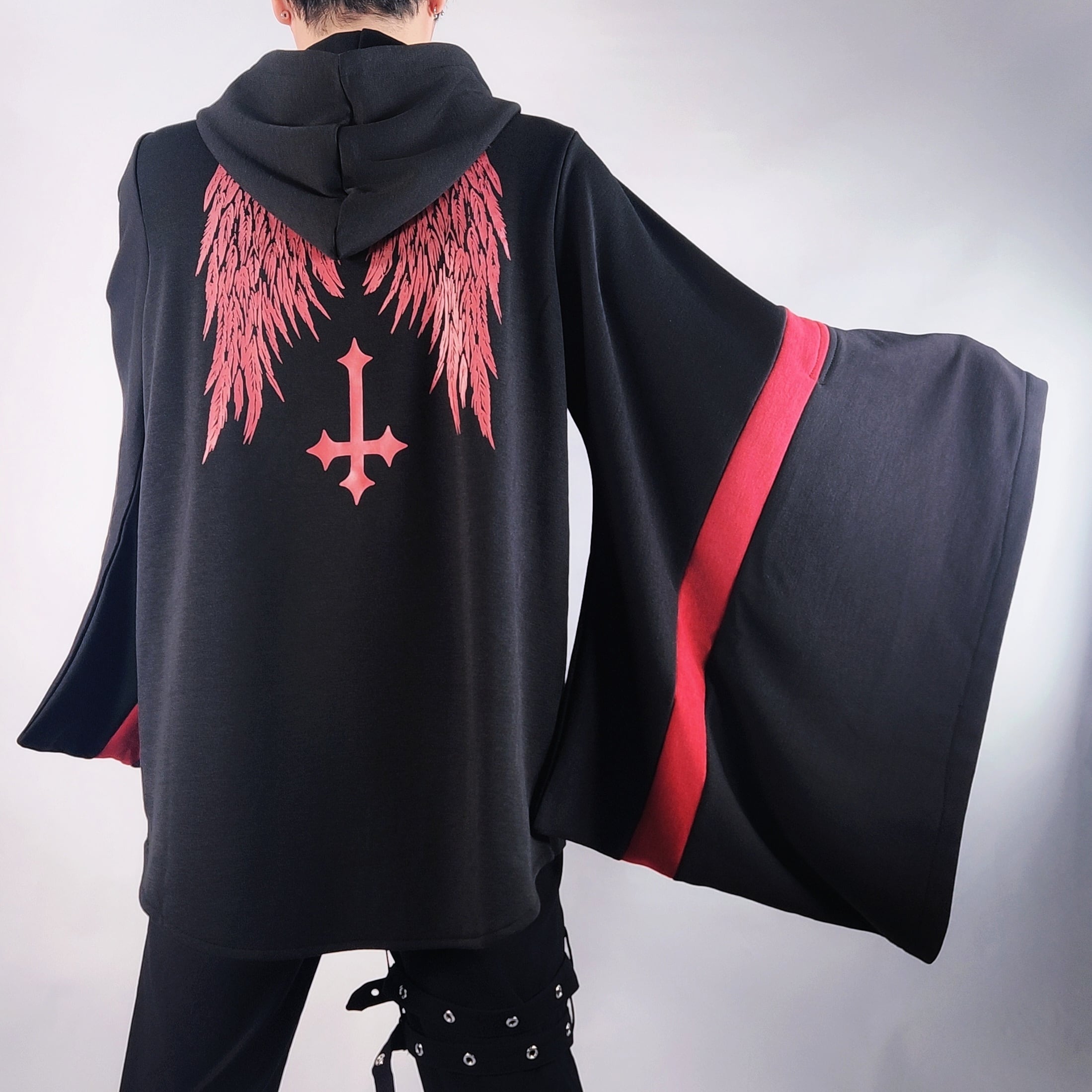高品質 CHINA GOTHIC 着物風袖 HOODIE | NIER CLOTHING