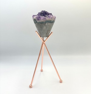 (00828)【1点のみ】ウルグアイ産アメジスト　Amethyst　原石　紫水晶　天然石インテリア　置物