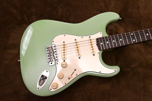 Fender Japan 62 Stratocaster Pistachio Green #0003 | JC893 Restore Guitars