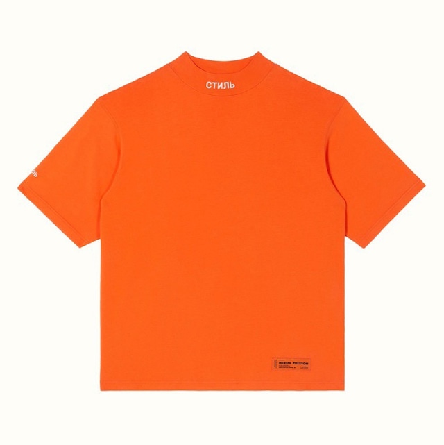 HERON PRESTON  SS TURTLENECK CTNMB   ORANGE