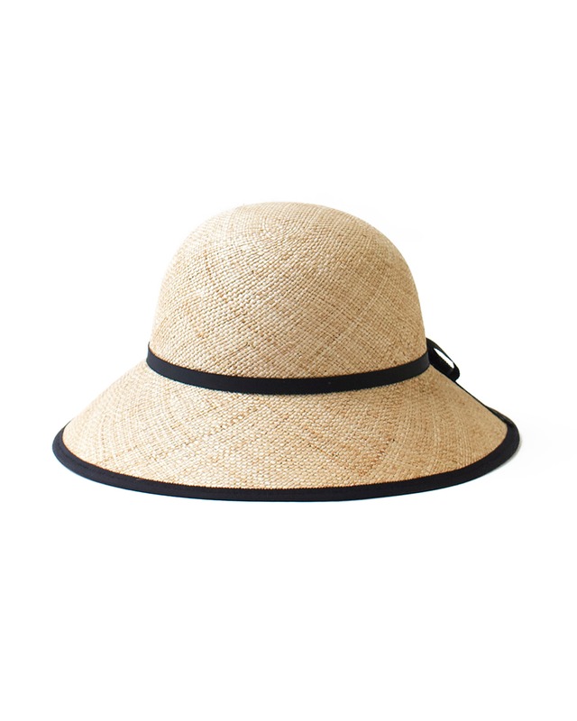 Chapeaugraphy "Coconut Piping Brim Hat"