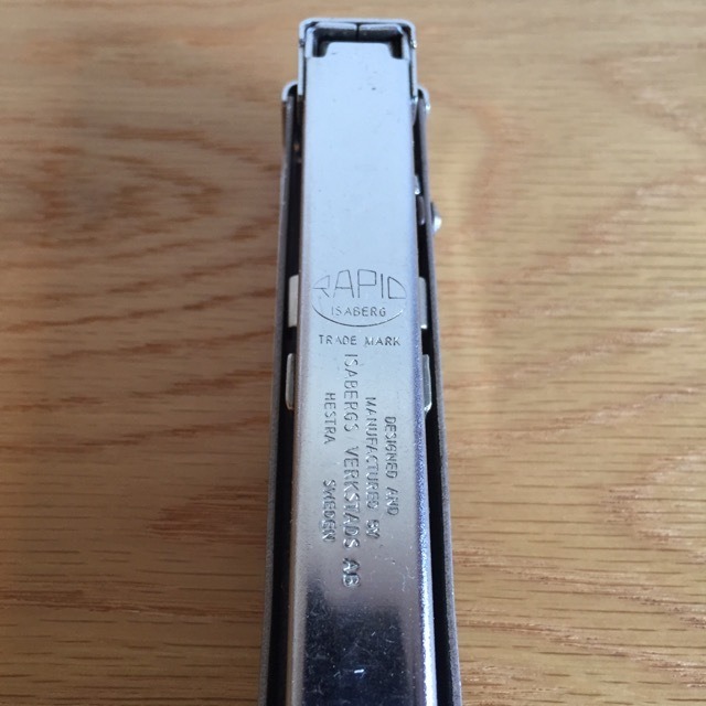 北欧ヴィンテージ雑貨】Rapid isaberg retro stapler Sweden イザベルグラピッド社 ステープラー スウェーデン |  varm