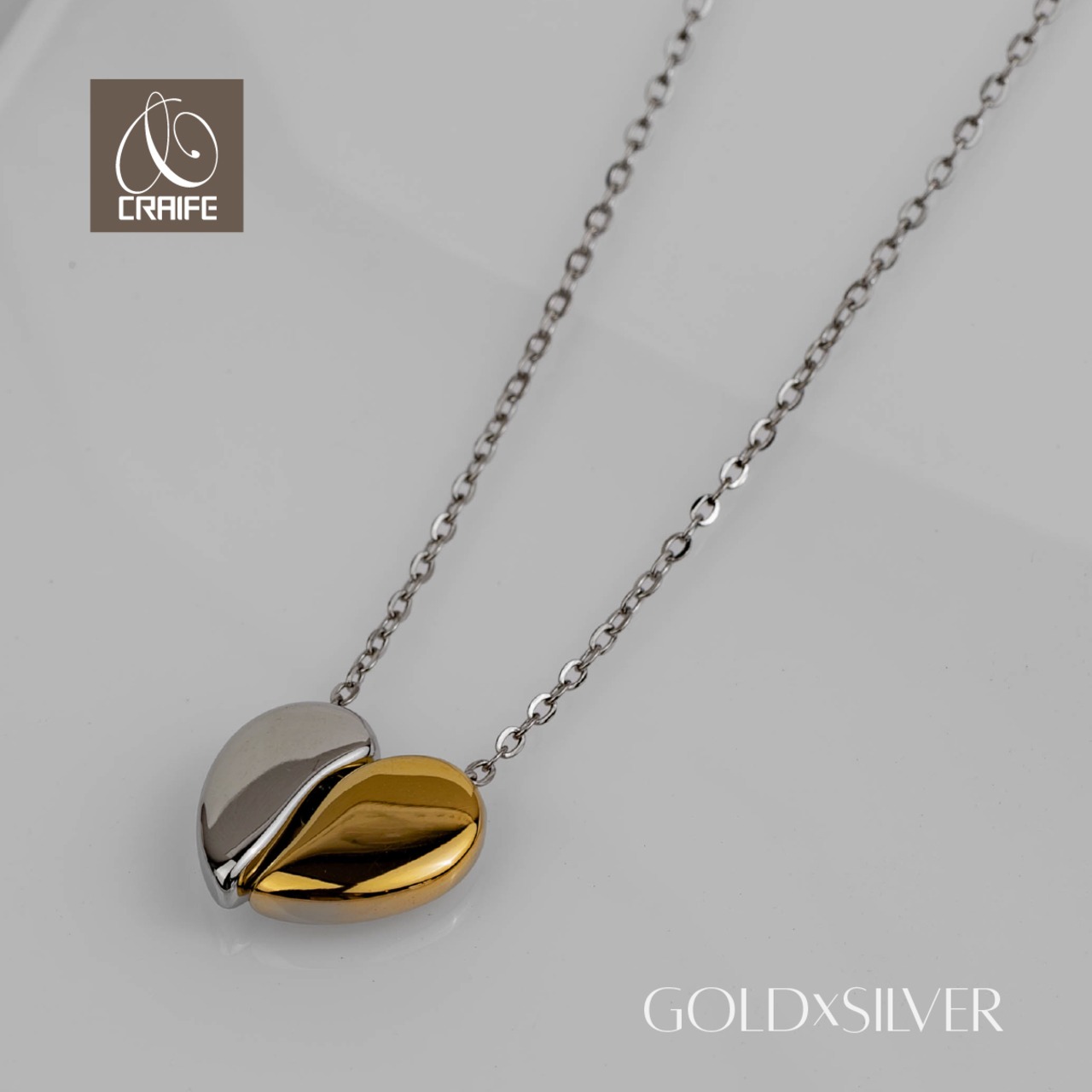 Necklace -Bi color-