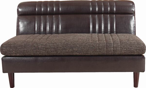 ナックス コーナーソファ左肘 木フレーム ウィービングベルト 合皮 ポリエステル コットン