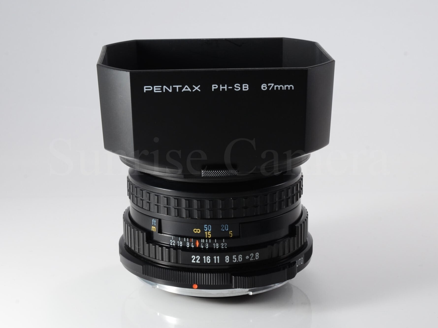 PENTAX SMC 67 90mm F2.8 レンズフード付 ペンタックス 中判レンズ