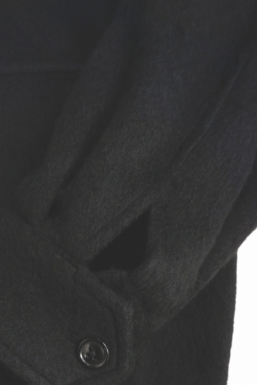 Angora Shaggy Shirt Jacket