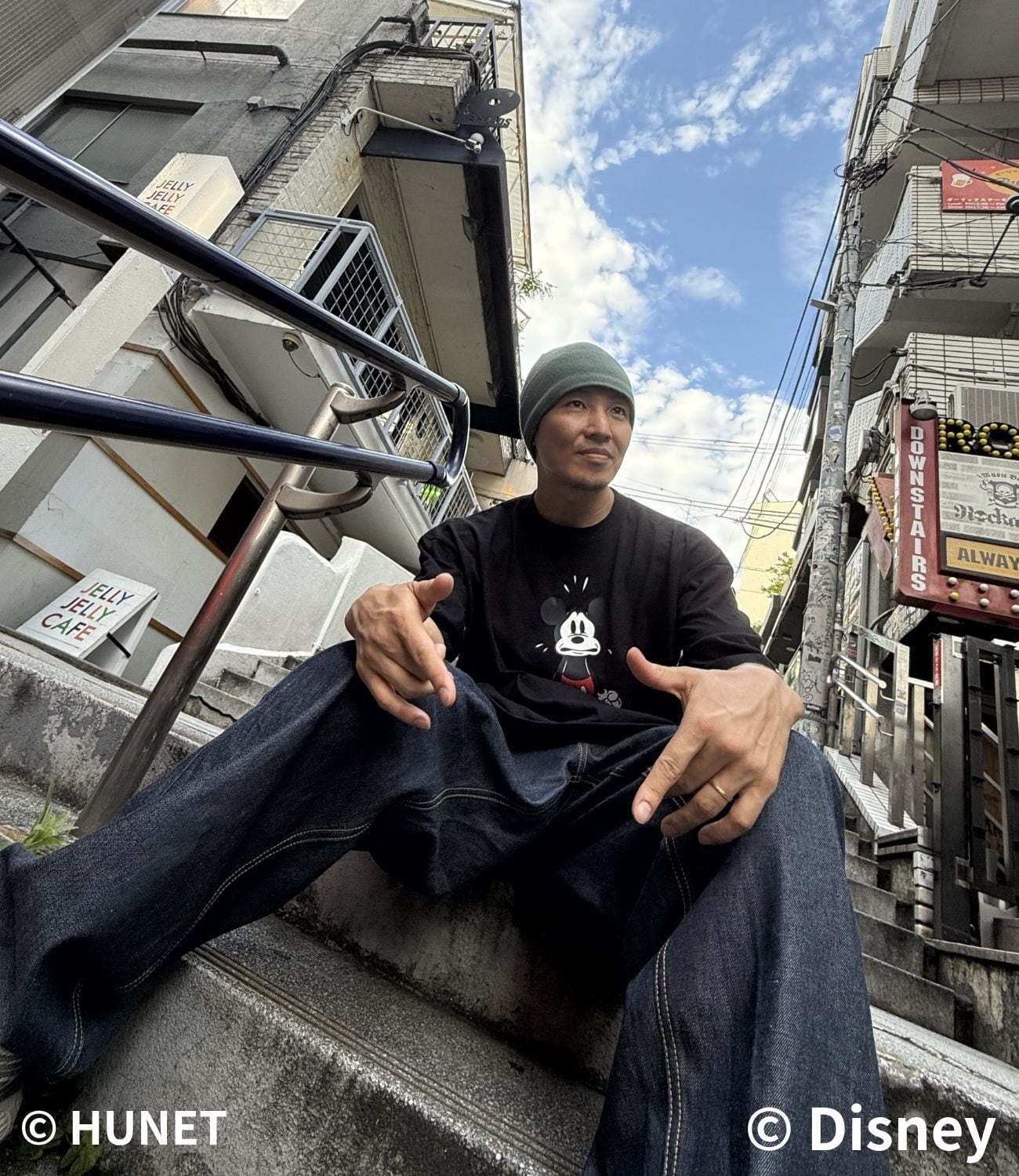 限定生産】370-ThreeSeventy- 「ミッキーマウス」デザイン Tシャツ