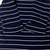 RALPH LAUREN ラルフローレン マリン ボーダー 五分袖 Tシャツ M/ネイビー/半袖/インパクト21