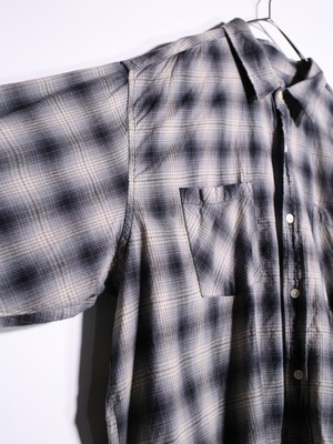 "Carhartt" XXL  over silhouette ombre check shirt