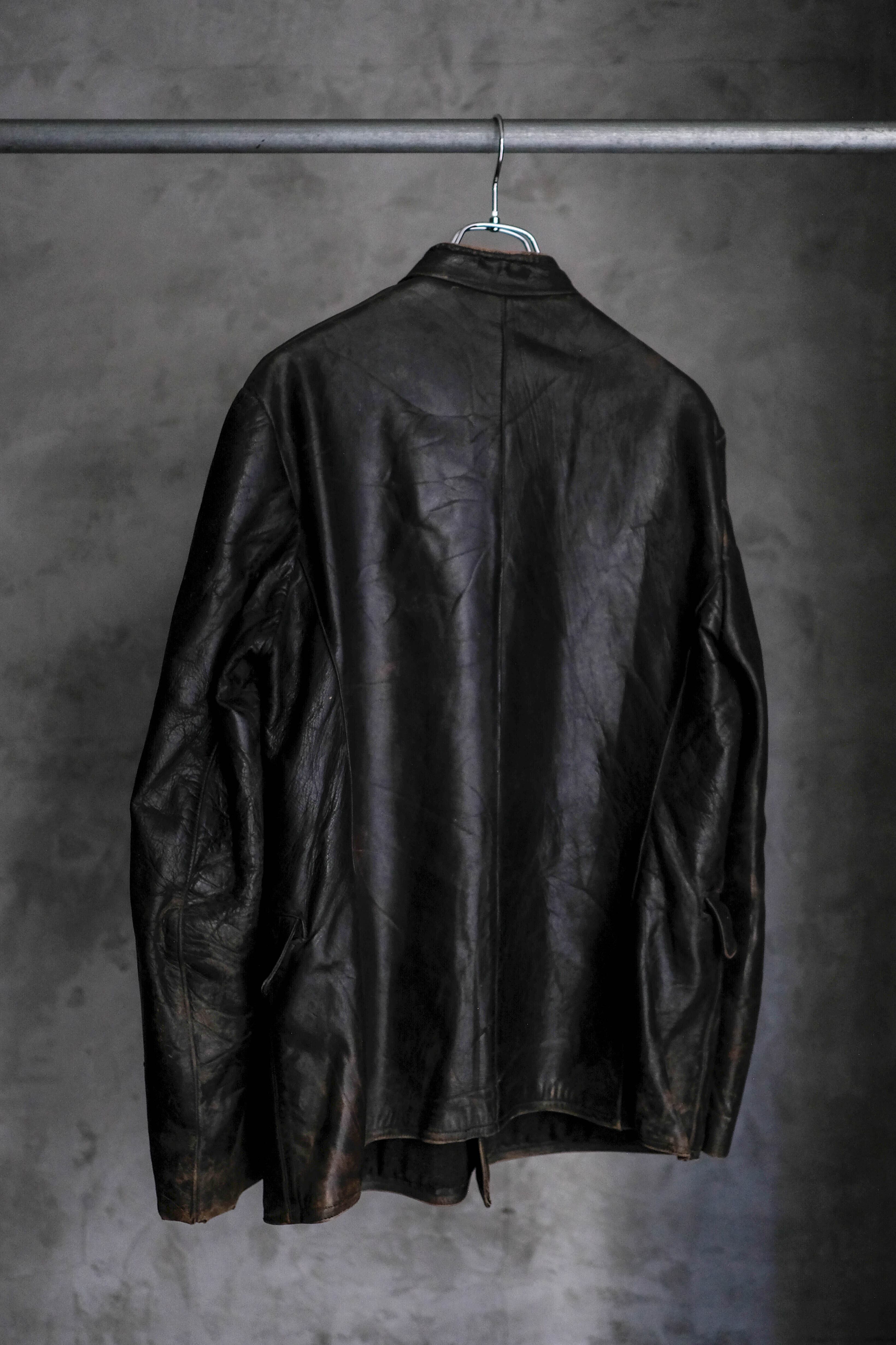 1940s ドイツ Uボートタイプのレザージャケット | militaria & encore