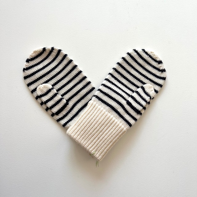 【3y-6y】FUB  23aw　/　ミトン　手袋　子供用　MITTENS