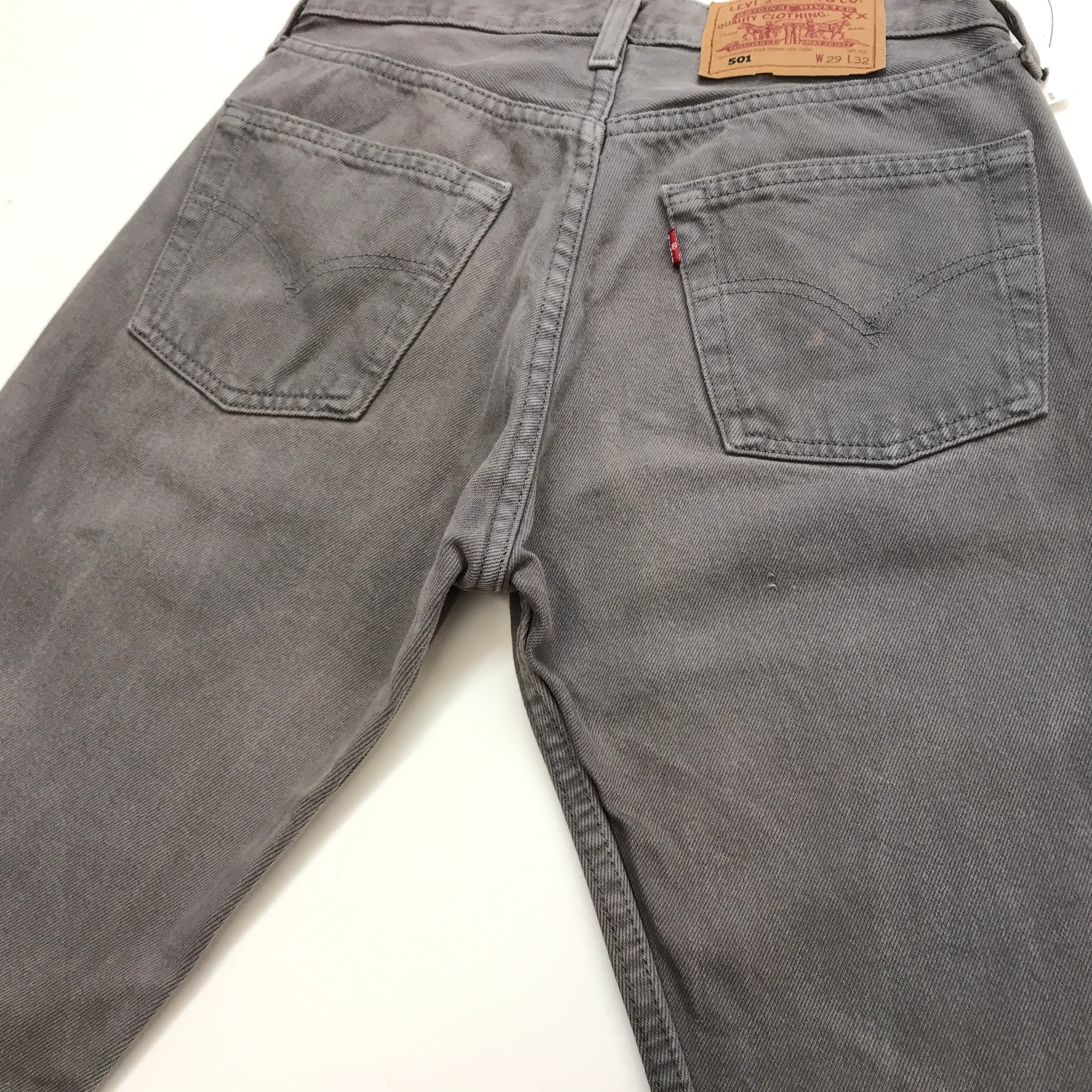 Levi's リーバイス 501 90年代 後染めグレーデニムパンツ ユーロ