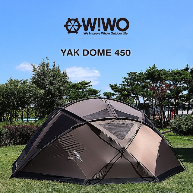 WIWO (ウィーオ） YAKDOME450 (Coyote) ヤクドーム450 (コヨーテ) テント