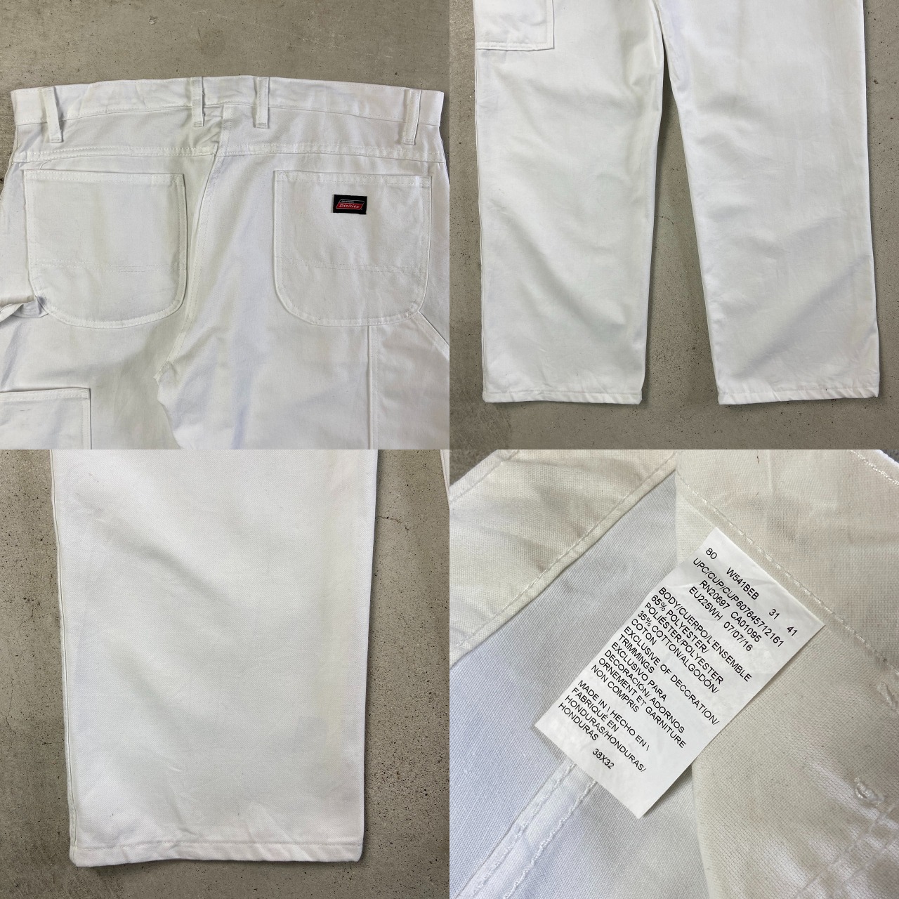 Dickeis ディッキーズ ペインターパンツ ワークパンツ メンズW38 古着 