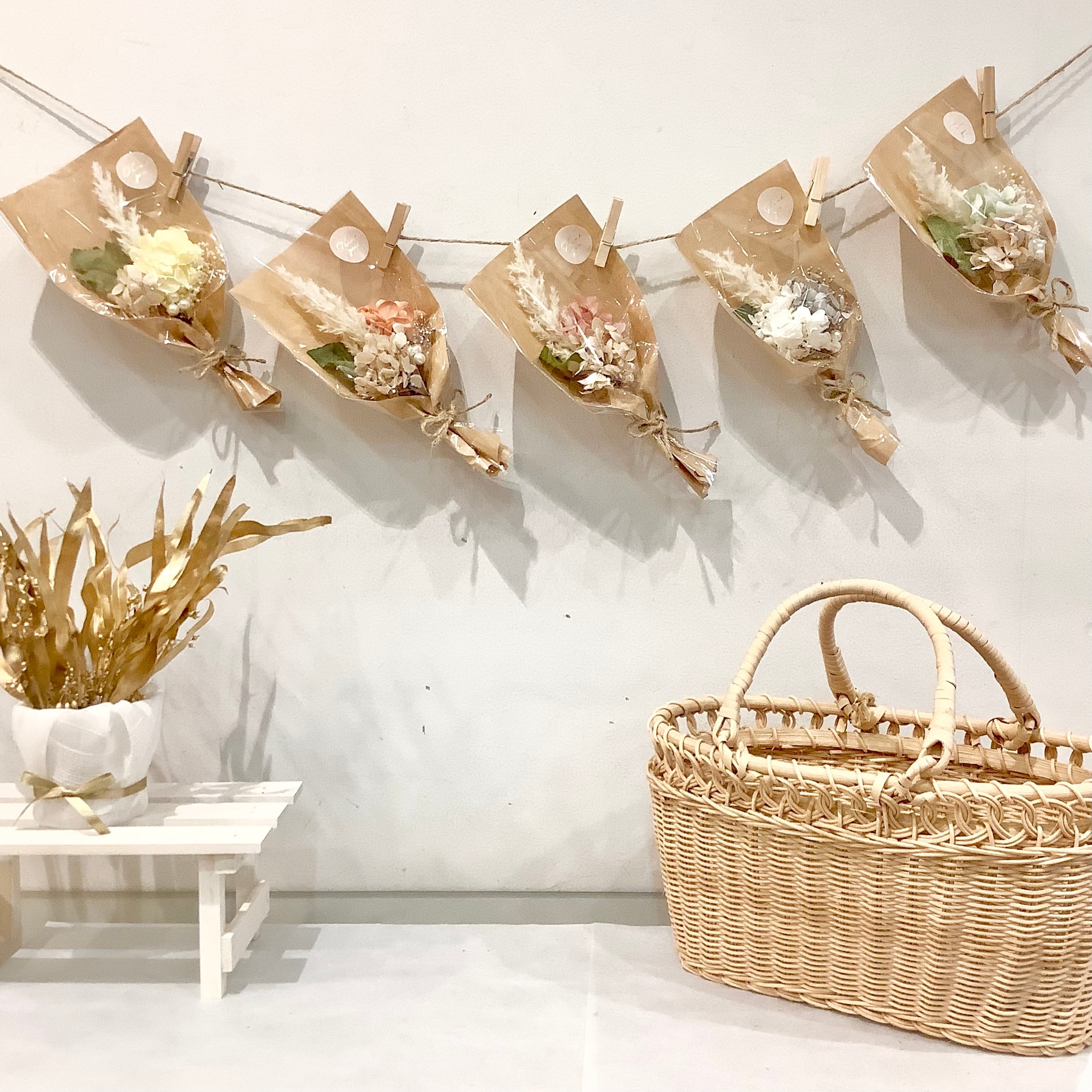 ミニブーケ ギフト プリザーブドフラワー お花 アレンジ インテリア
