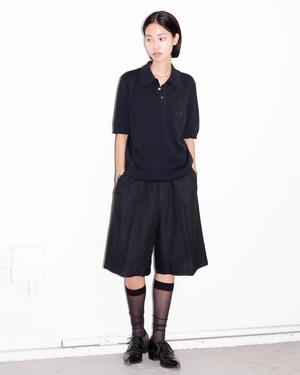 1960s high gauge knit polo