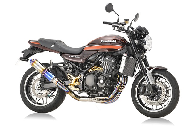Z900RS/CAFE/SE ('26～)【8BL】 ワイバンクラシックR UPタイプ チタンドラッグブルー[MK47-RUCD]