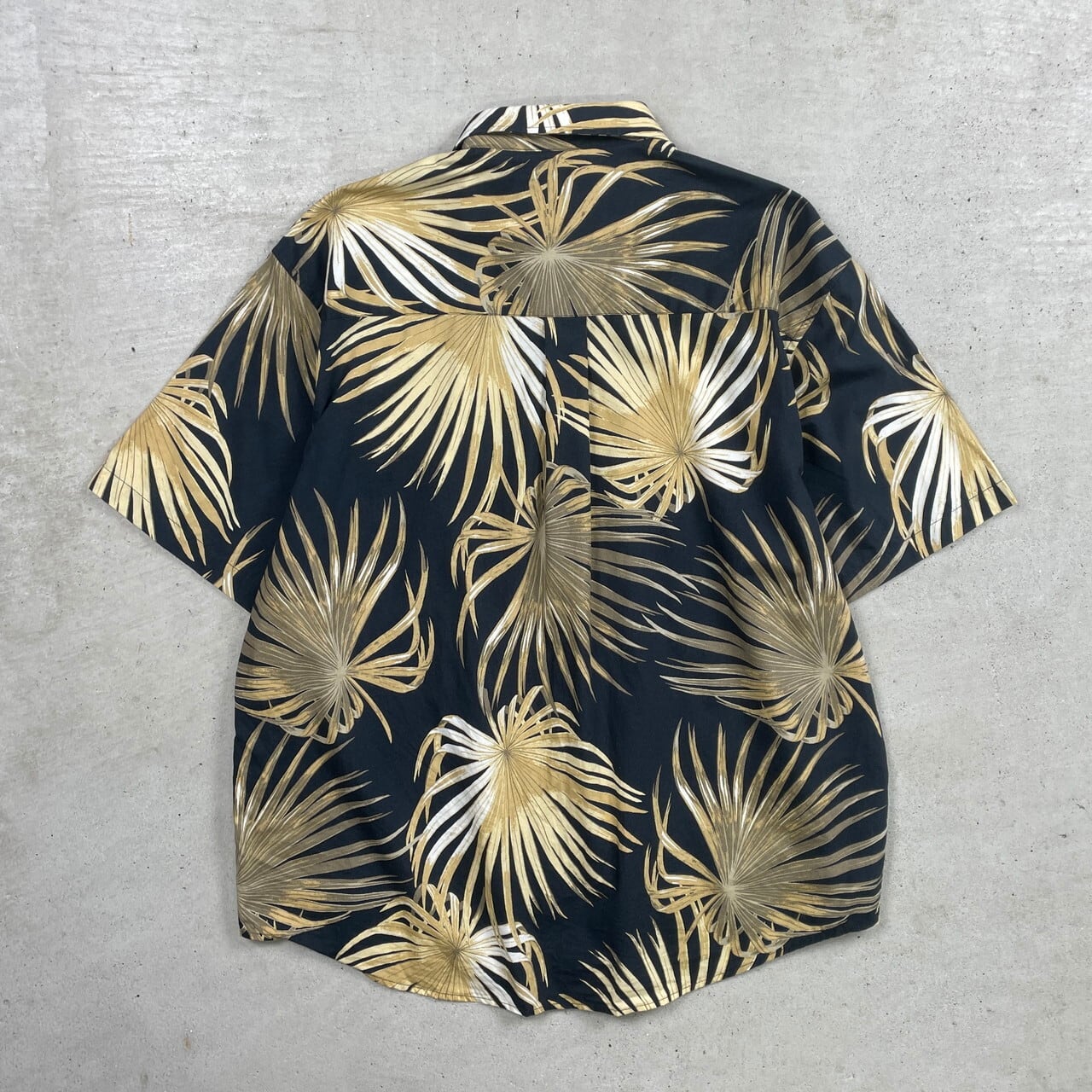 ビッグシルエット シャツ イエロー 総柄 ボタニカル柄 総柄 ボタニカル柄 ビッグシルエット シャツ イエロー - メルカリ