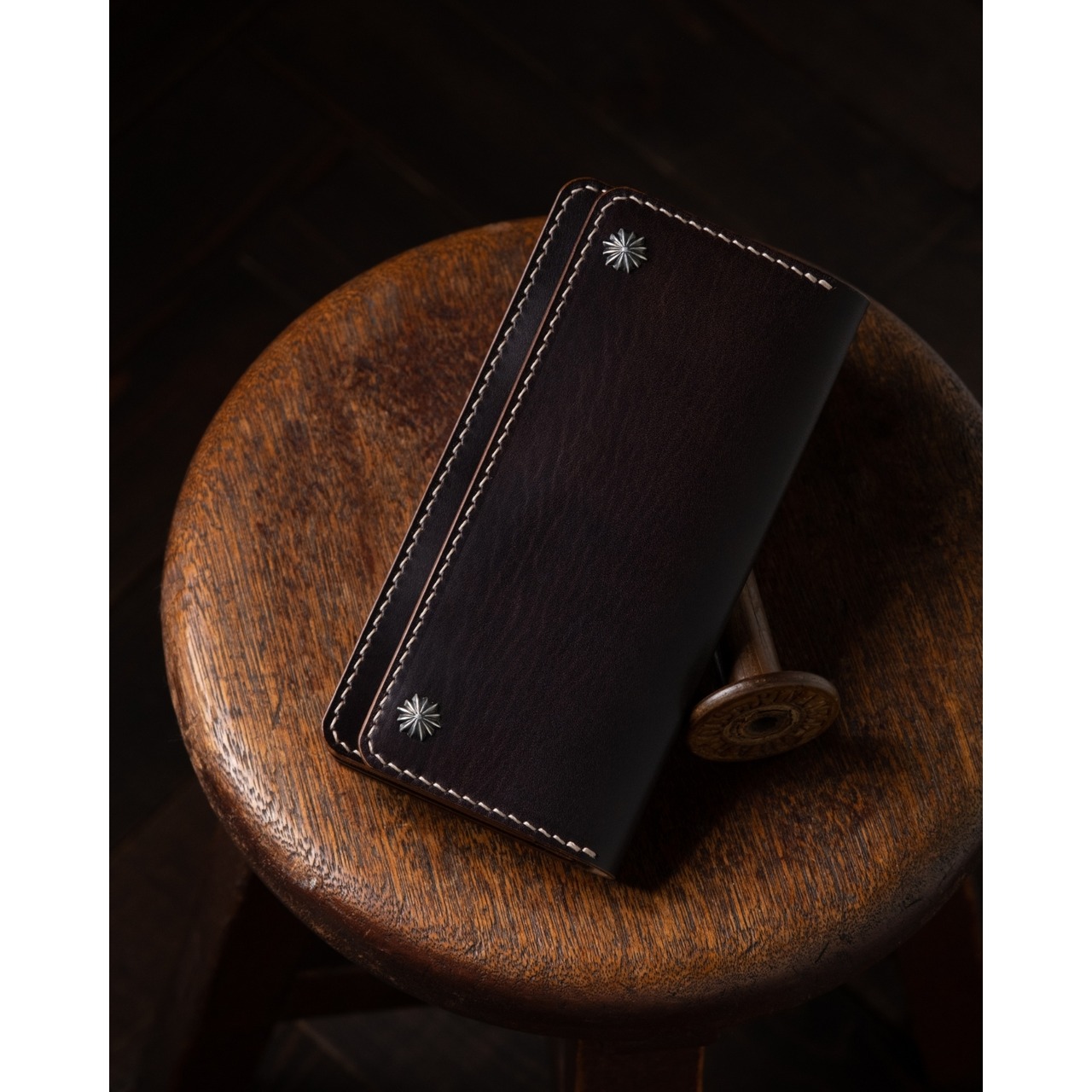 TRUCKER WALLET T-7 Brown edge／カスタムオーダー