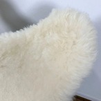 CUERO BKF CHAIR ICELAND MARIPOSA クロエ ビーケーエフチェア アイスランド マリポサ ホワイト シープスキン【中古】【300サイズ】