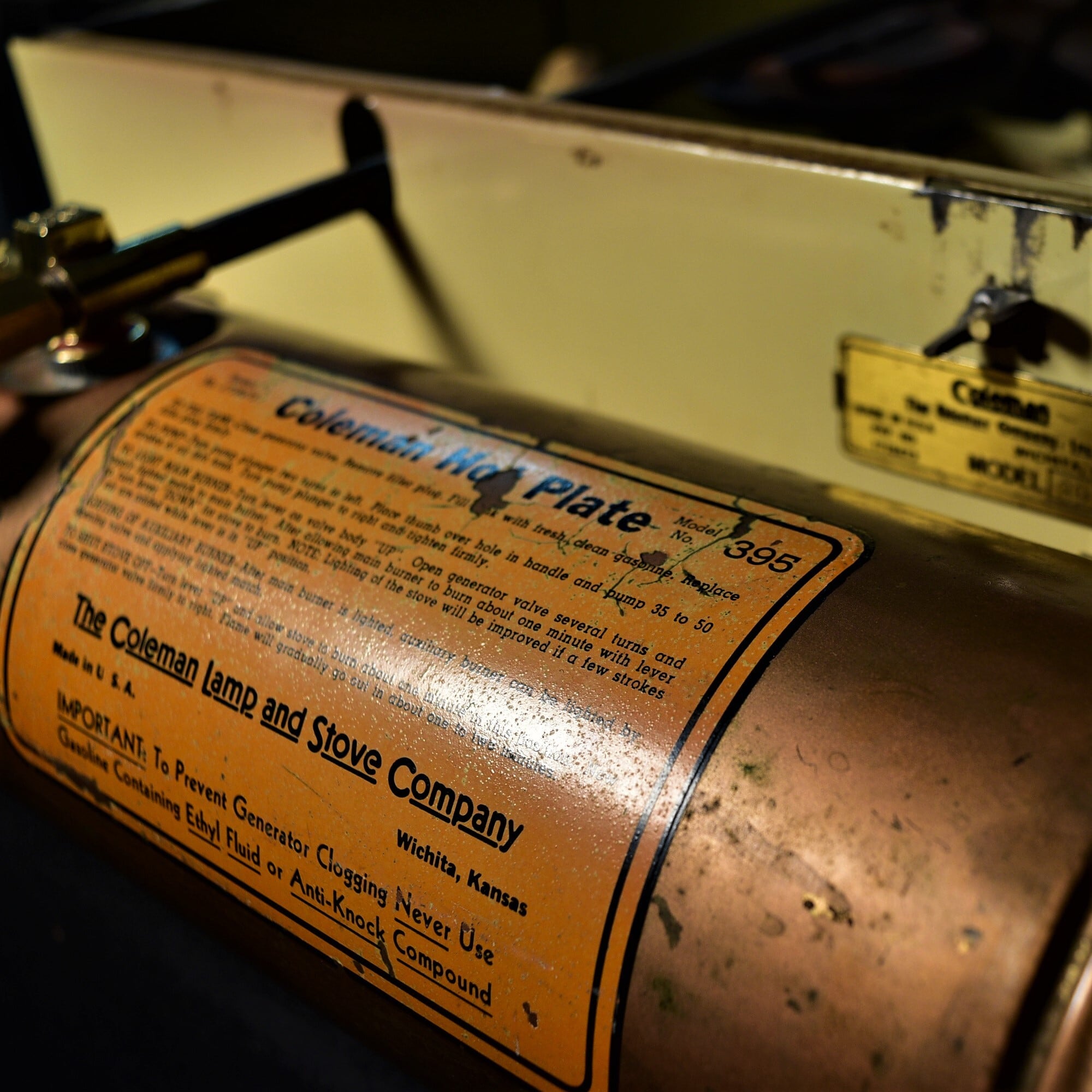 コールマン NO.395 ホットプレート アメリカ製 1940年代 ストーブ