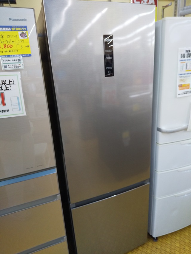 階段配送不可 ハイアール 2ドア冷蔵庫 326L JR-NF326A 2020