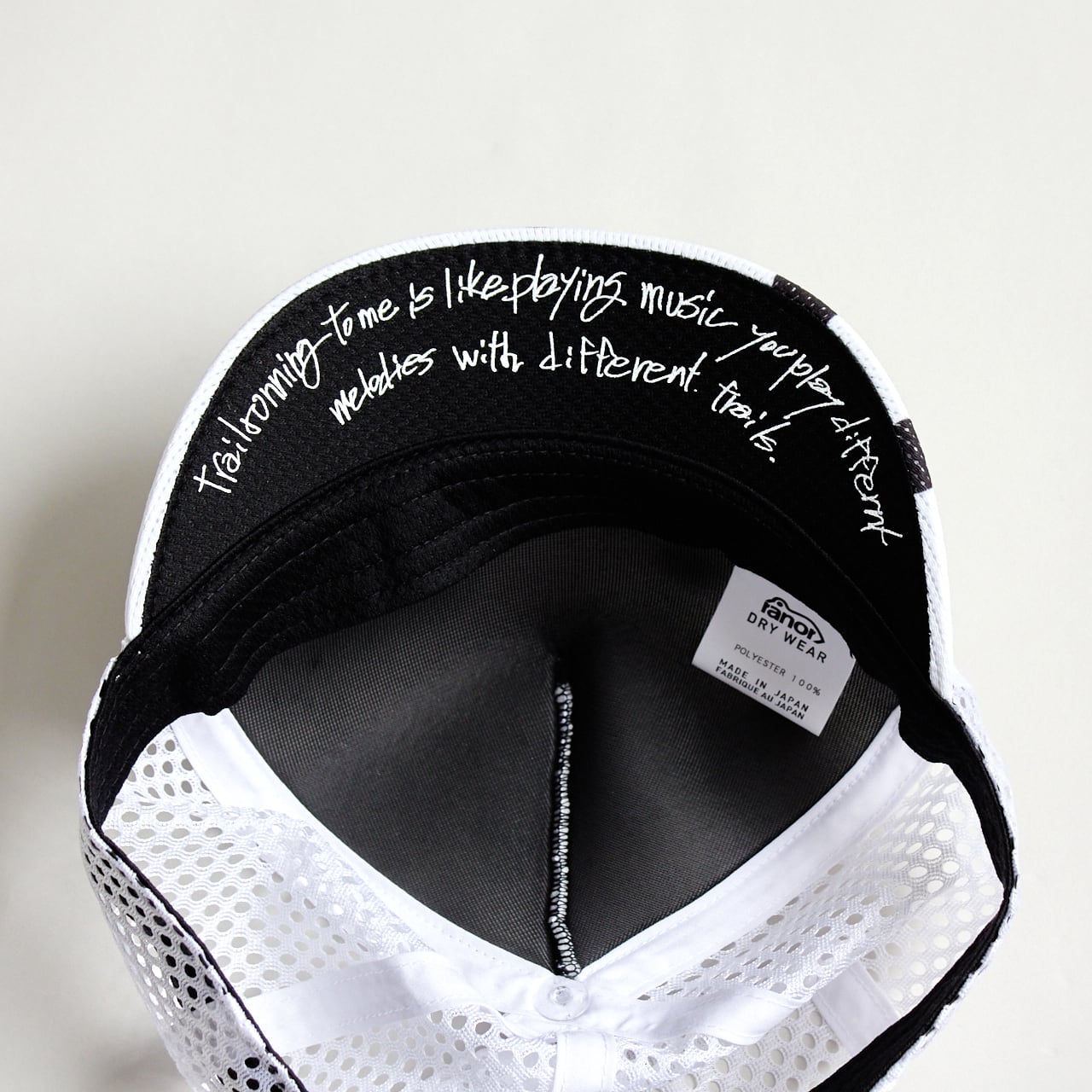ranor（ラナー）PATTERN MESH CAP - DOT BLACK ドットメッシュキャップ