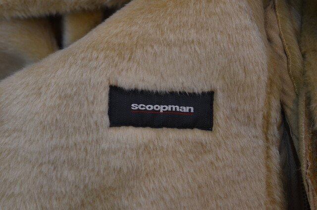 SCOOPMAN / ムートンジャケット/S/ポリエステル/BLK/74327011 SCOOPMAN フェイクレザームートンジャケット | goodbadstore