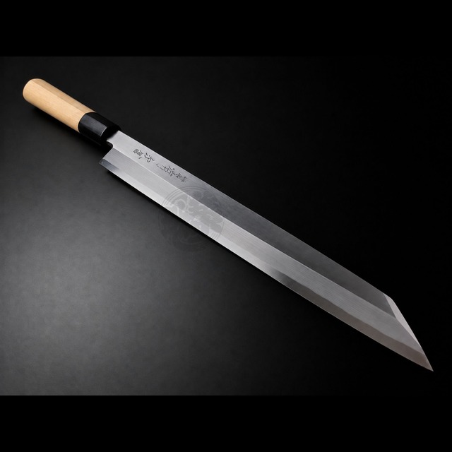 有次 柳刃包丁 切付型 270mm 青鋼二号 層鍛｜Aritsugu Yanagiba Knife｜無料名入れ