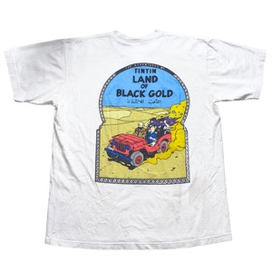 vintage 1990’s TINTIN “LAND OF BLACK GOLD” tee