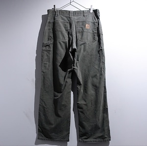 00s “Carhartt” Fade Green Wide Painter Pants