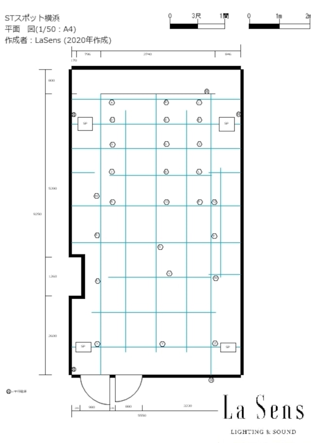 劇場図面2D版 STスポット
