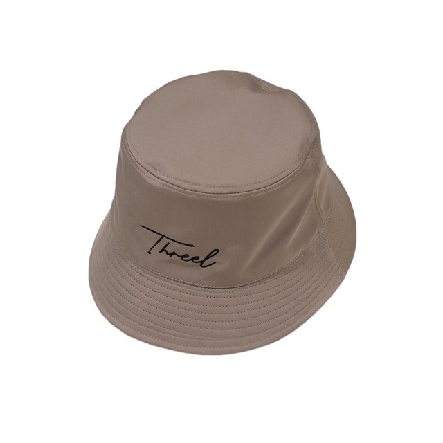 cursive Logo Bucket Hat BEIGE (TL003-CP)