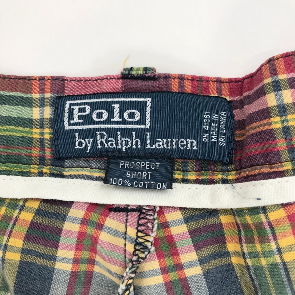 POLO RALPH LAUREN ラルフローレン90〜 00年代 マドラスチェック POLO RALPH LAUREN ラルフローレン90〜 00年代 マドラスチェック