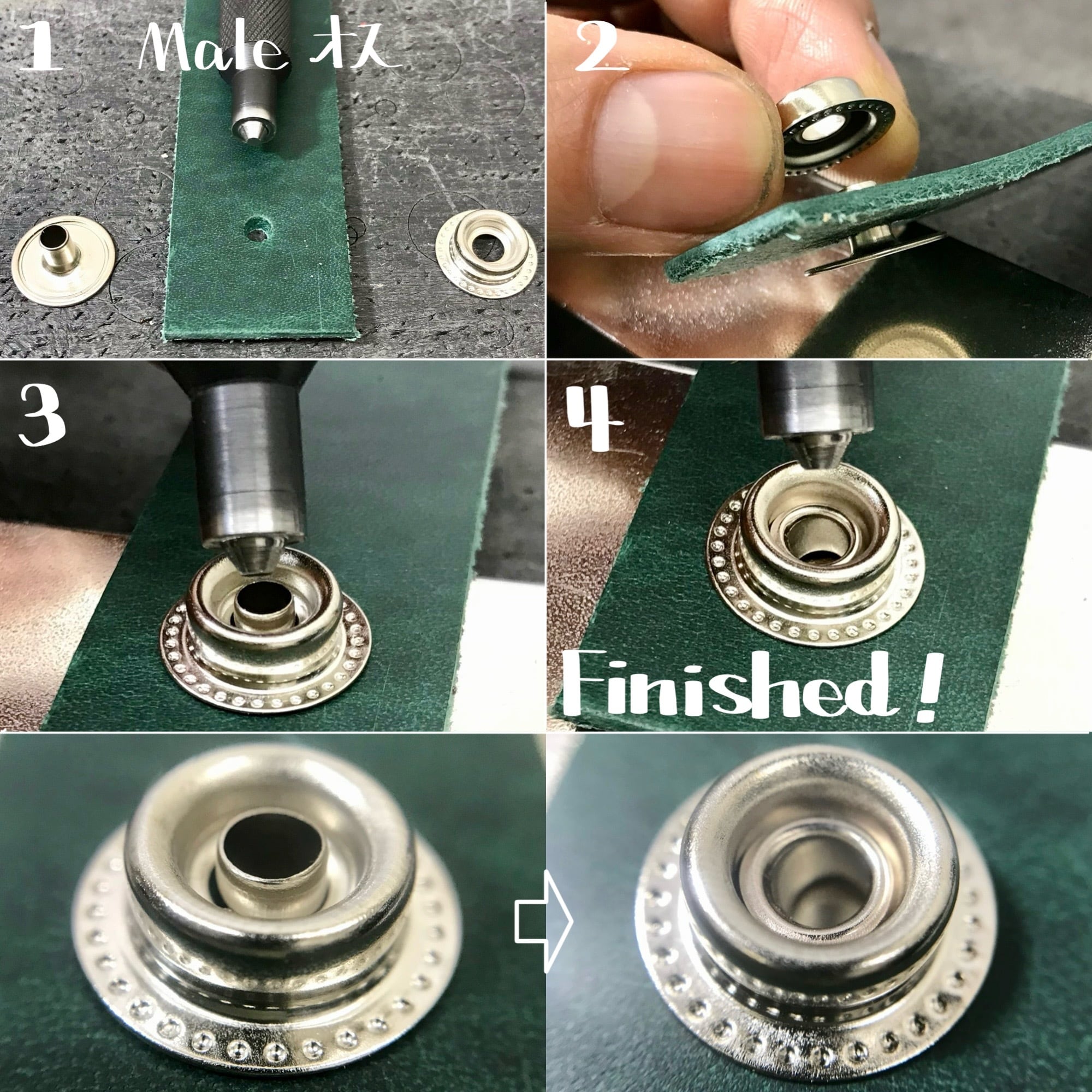 ジャンパーホック打 (ミニ)【特注工具販売】 | okafactory 岡製作所