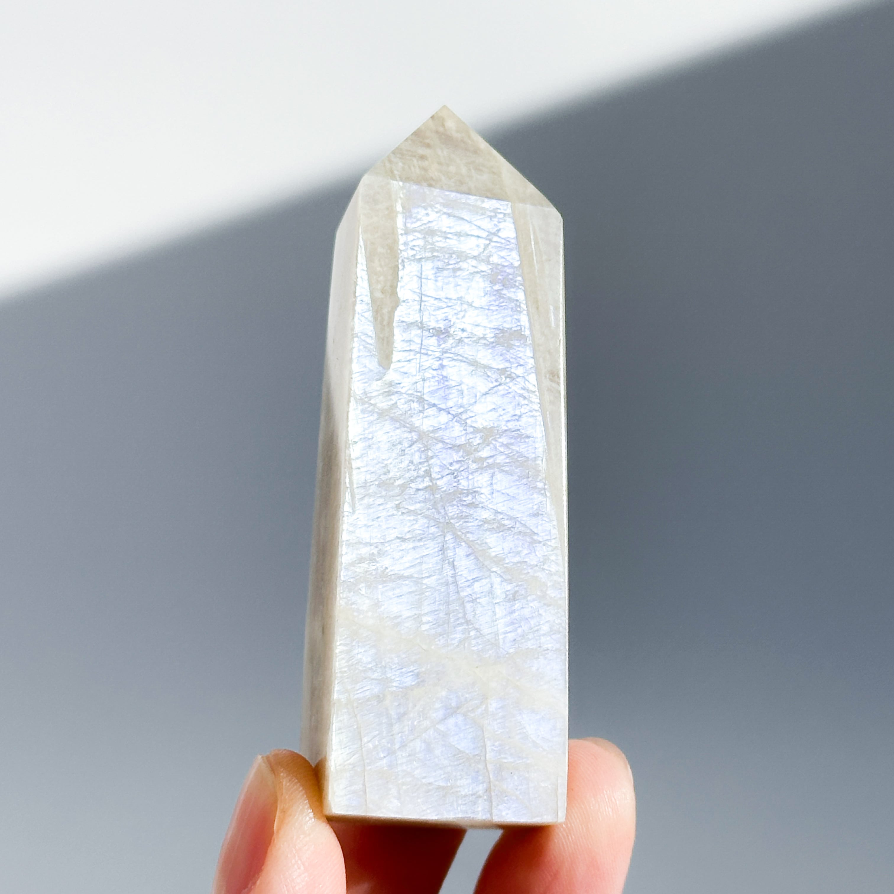 サン＆ムーンストーン タワー71◇ Sun & Moon Stone ◇ 天然石・鉱物