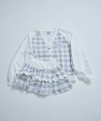 学園征服♡ジャージカーデセットアップ(ホワイト)