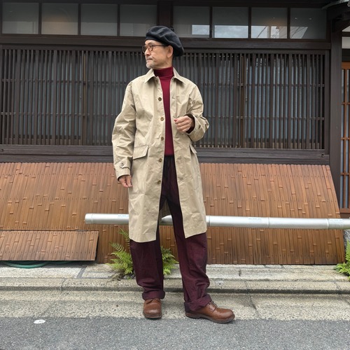 ASEEDONCLOUD/アシードンクラウド Handwerker/ハンドベーカー  HW  OVERCOAT／MASTER SHIELD #252104. BEIGE