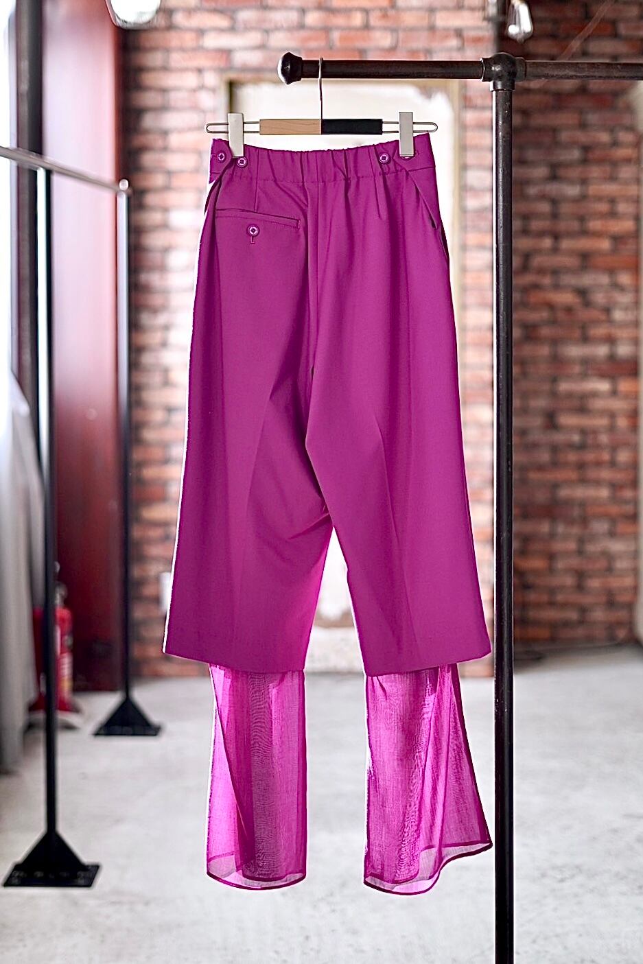 新品】P/R STRETCH TAPERED PANTS【HYKE】 【SEAL限定商品】 comindre