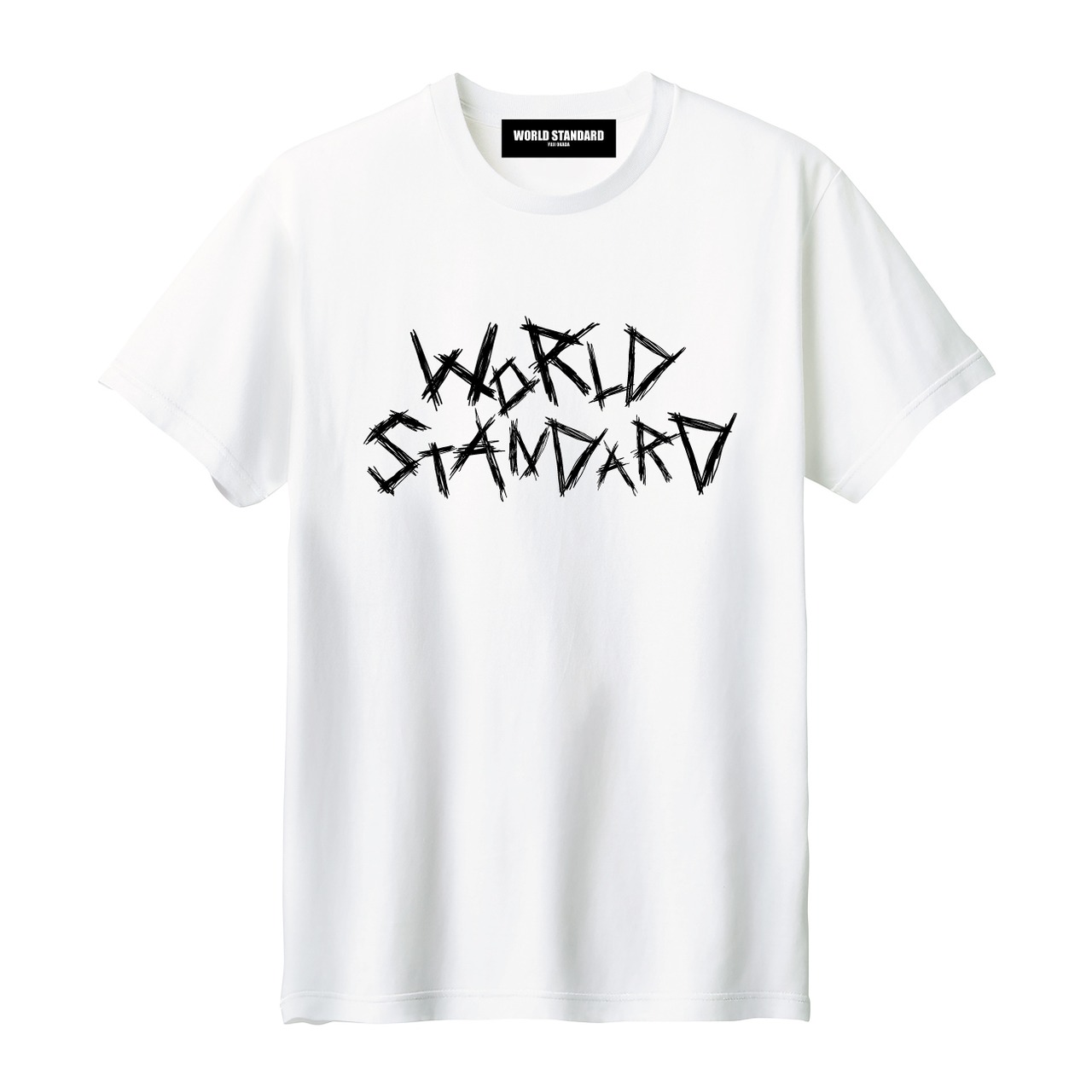 WORLD STANDARD/クルーネックプリントTシャツ/WSHT-032