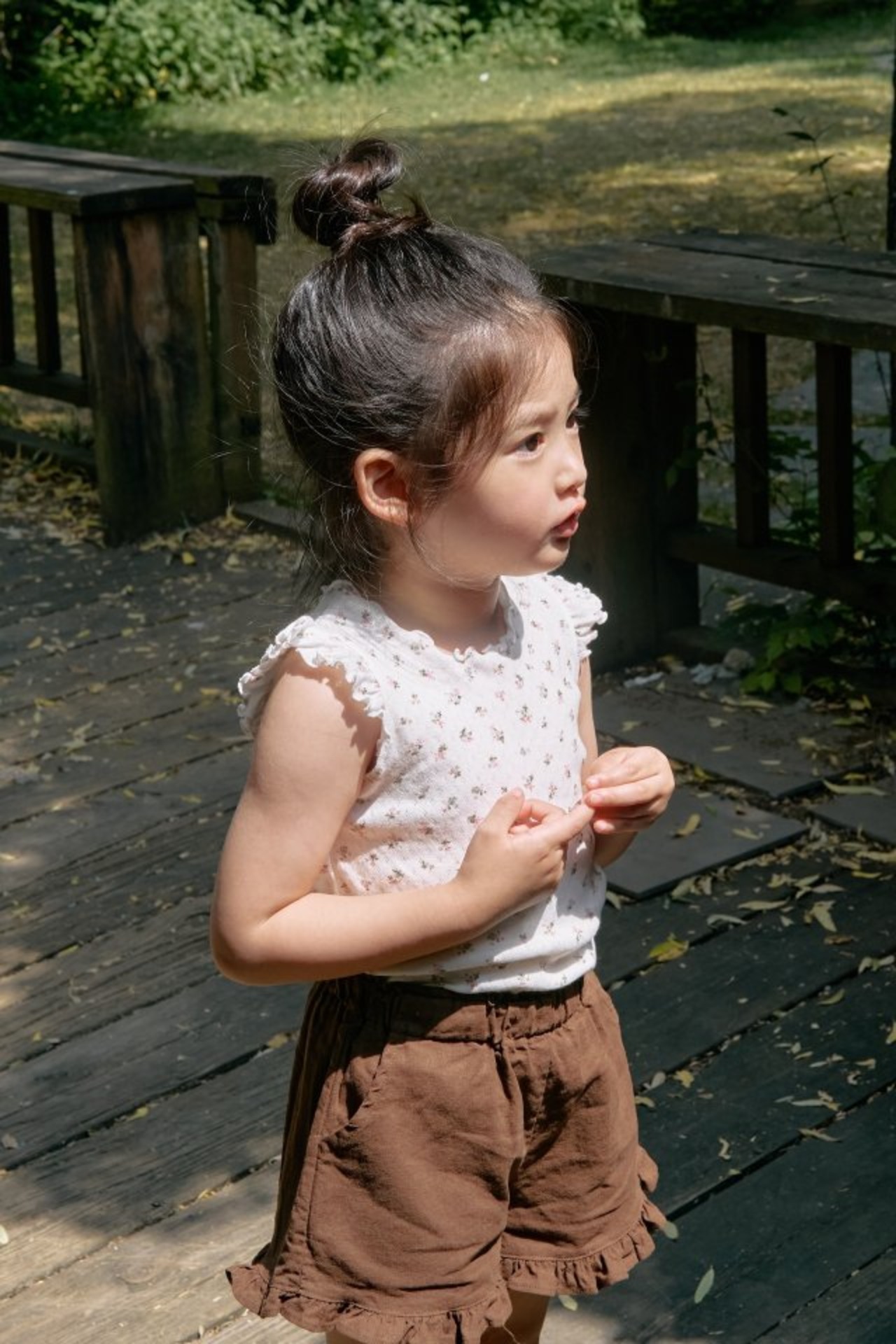 [mon Atelier] Linen Frill Pants / [철수와영희] 린넨프릴팬츠