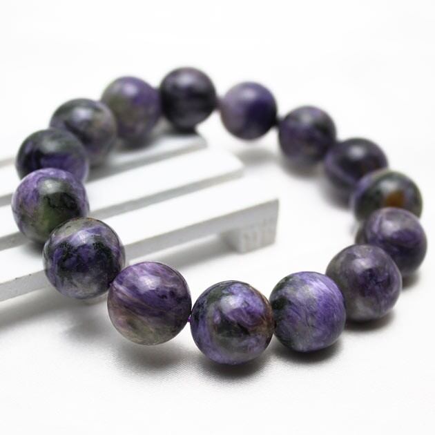 チャロアイト ブレスレット 15mm  おまかせ便 211-757