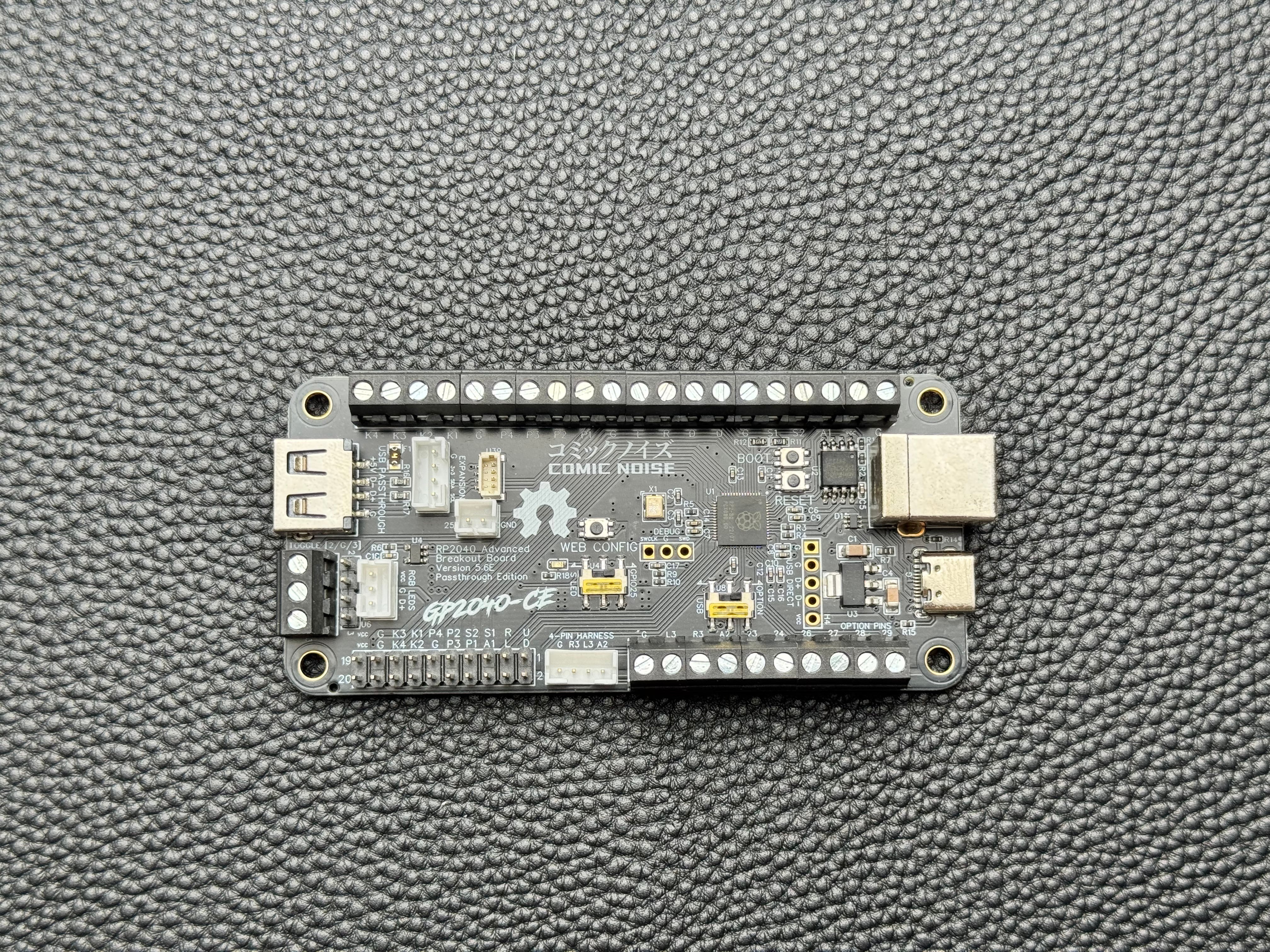 自作アケコン用 RP2040 Advanced Breakout Board 5.6e Fighting Board