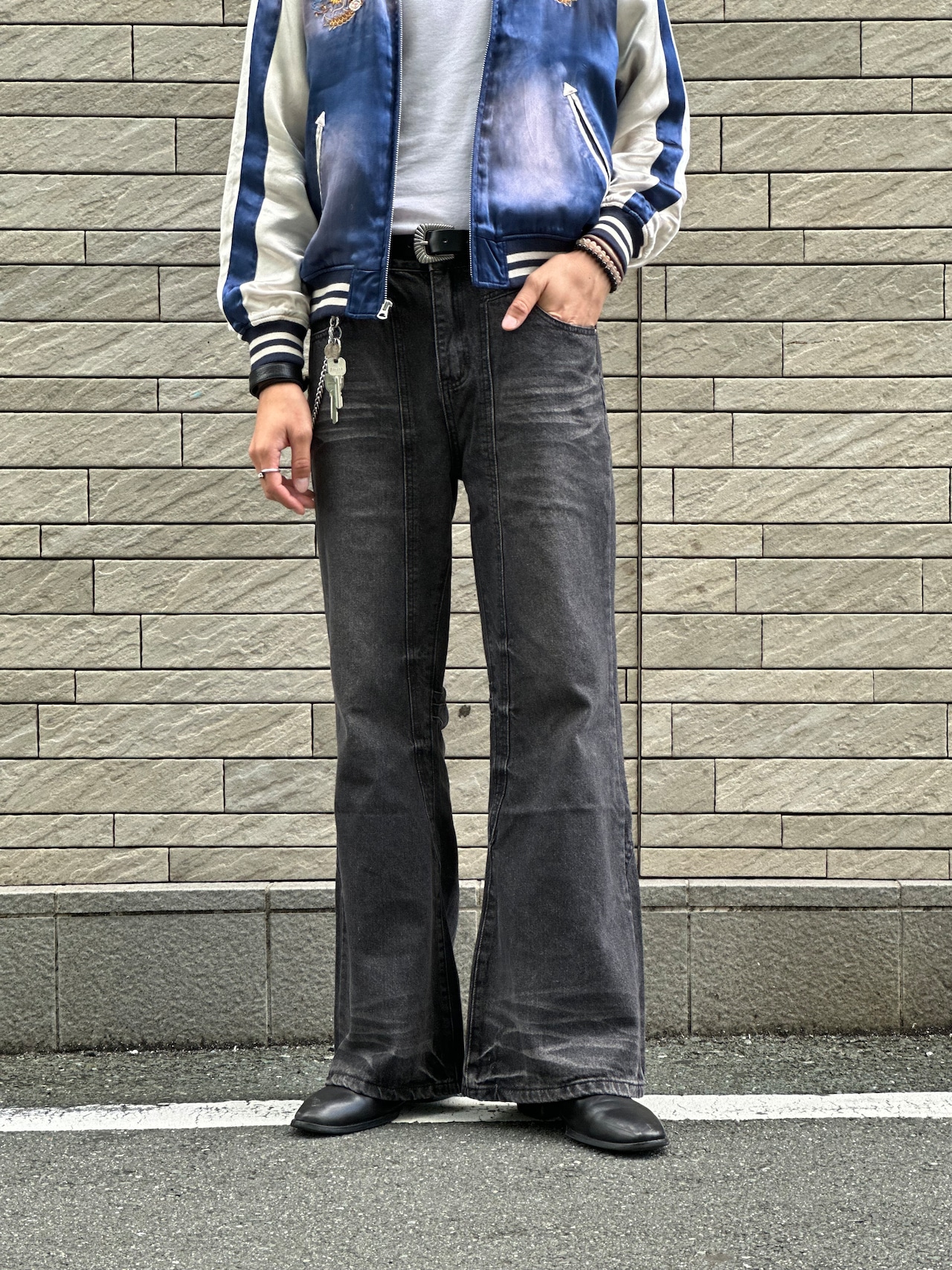 American Flare Denim【Black】