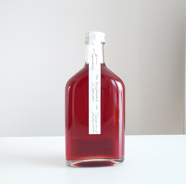 Hibiscus & Lavender syrup