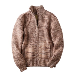 アメリカン ジップアップニットカーディガン　S2278