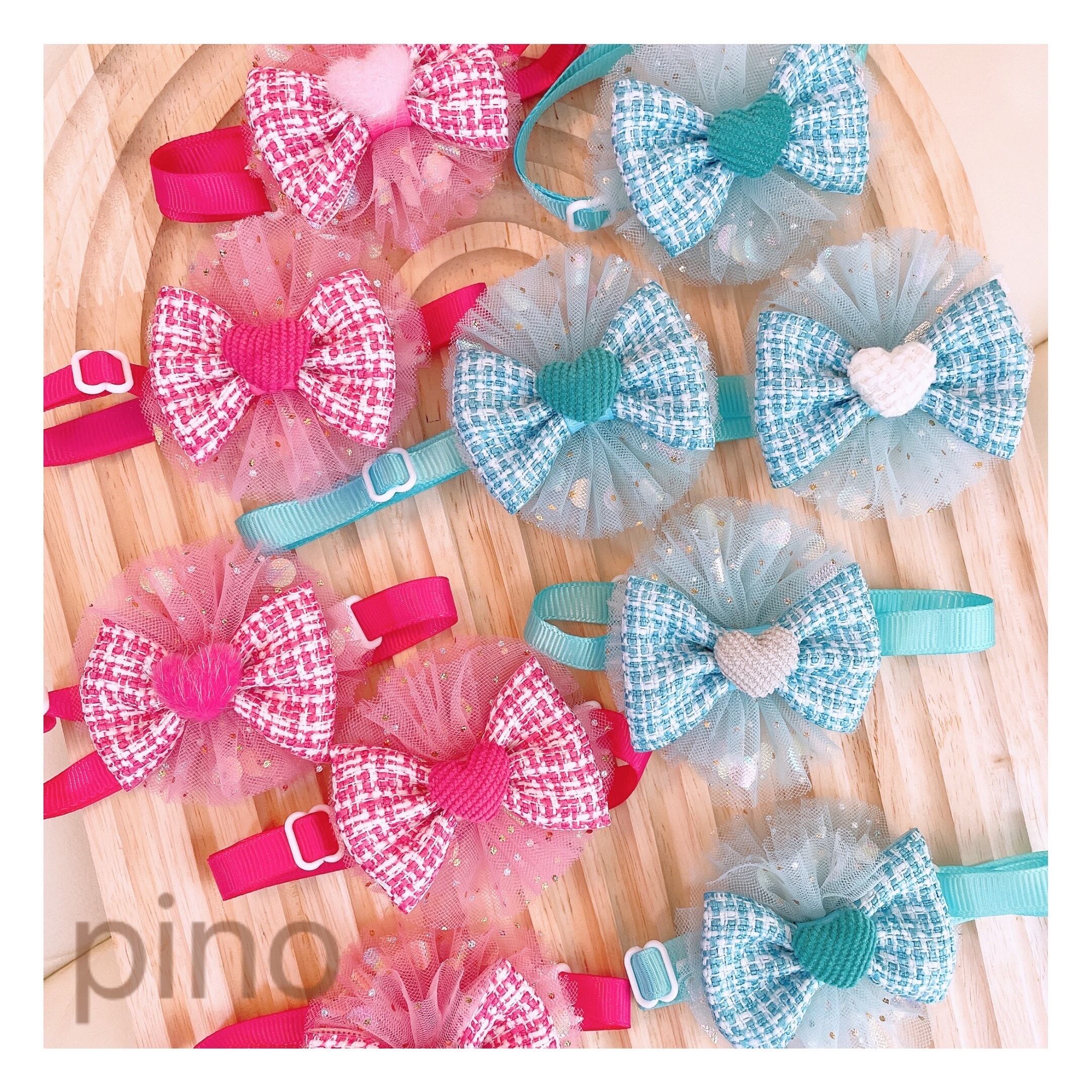 別発送分 トリミングチョーカー ハンドメイド アイス 帽子 Pino様オーダー用トリミングチョーカー (トリミングチョーカー
