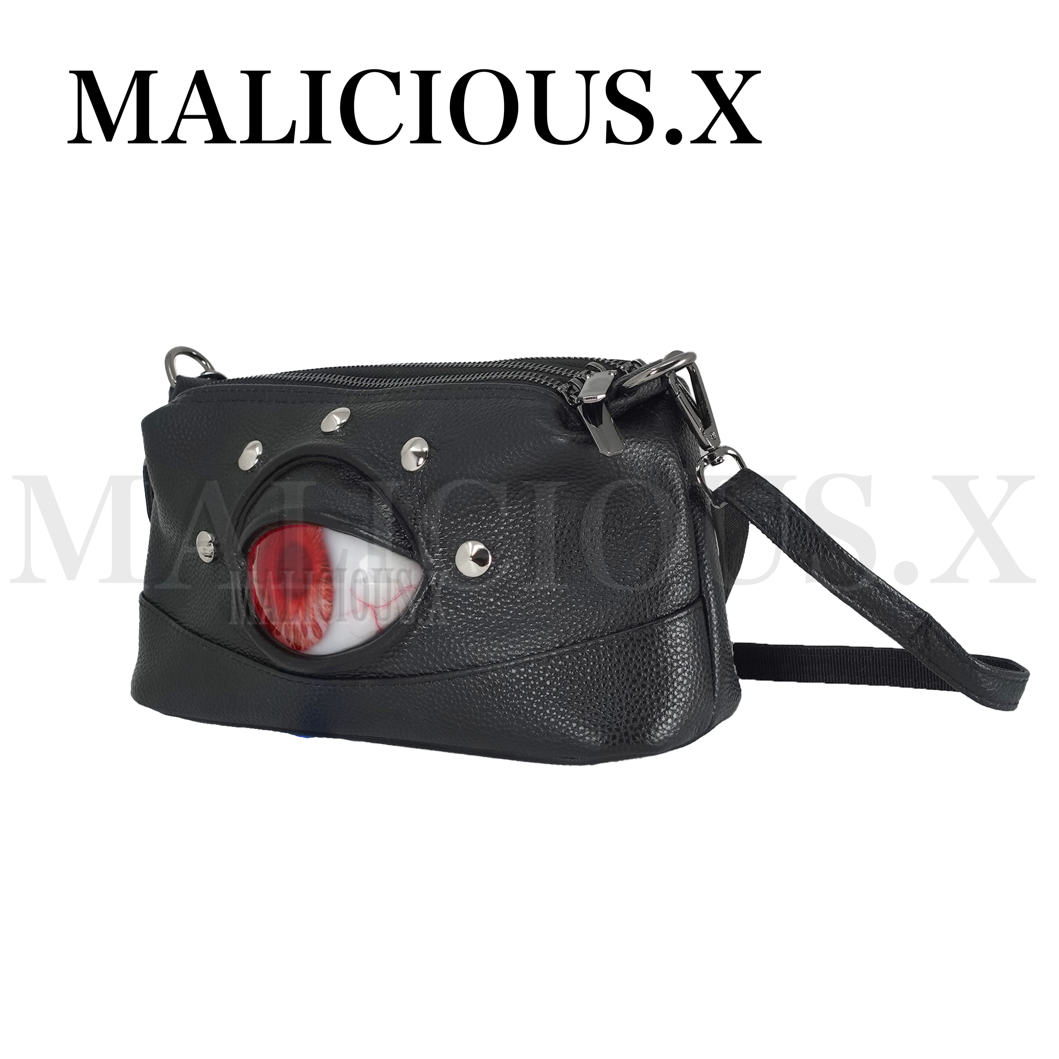 MALICIOUS.X 義眼デザイン ボディバッグ 個性派 0f94775f17c6e78bd814d369d1aa4e