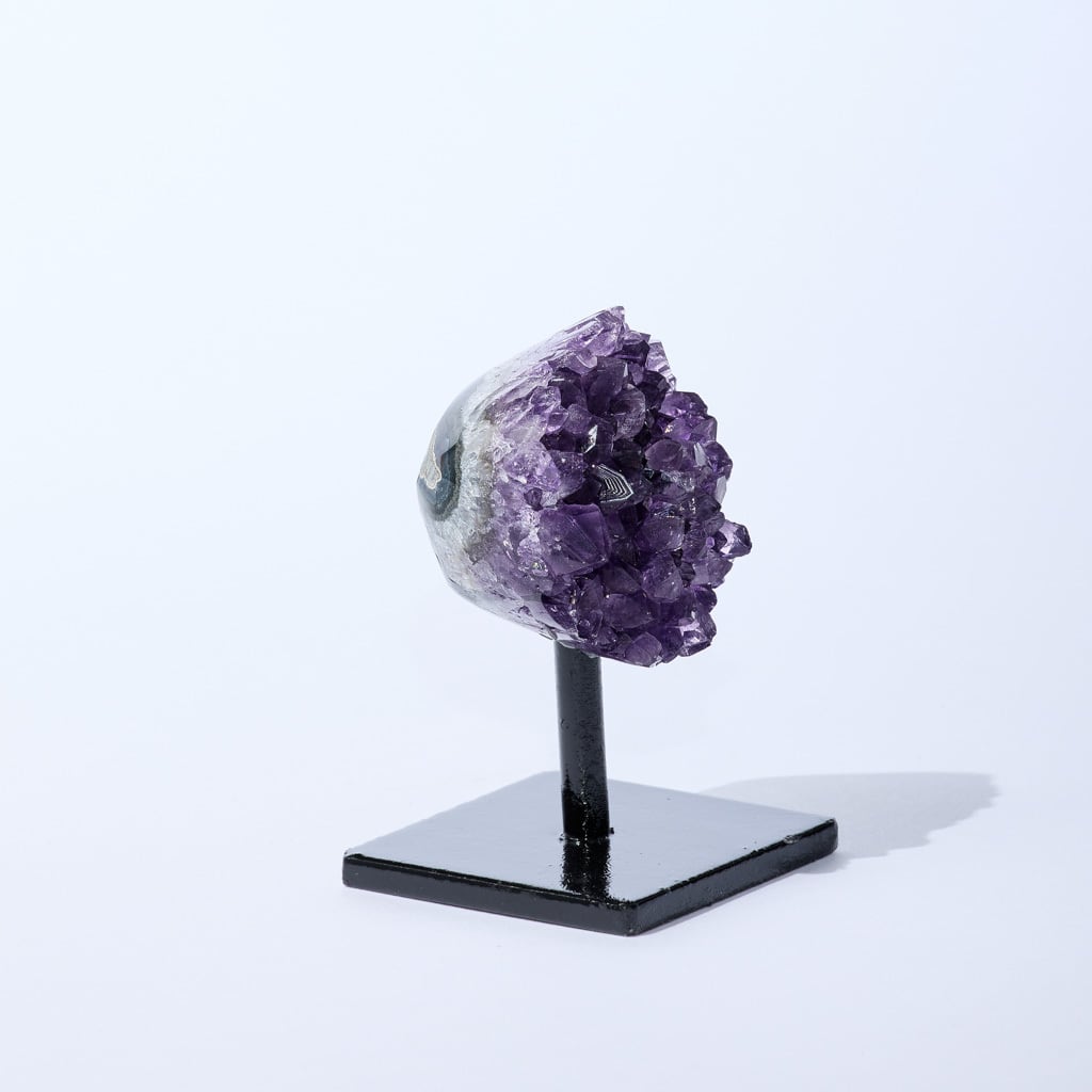 アメジスト スタンド付き 1654（ブラック）【送料無料】｜Amethyst on